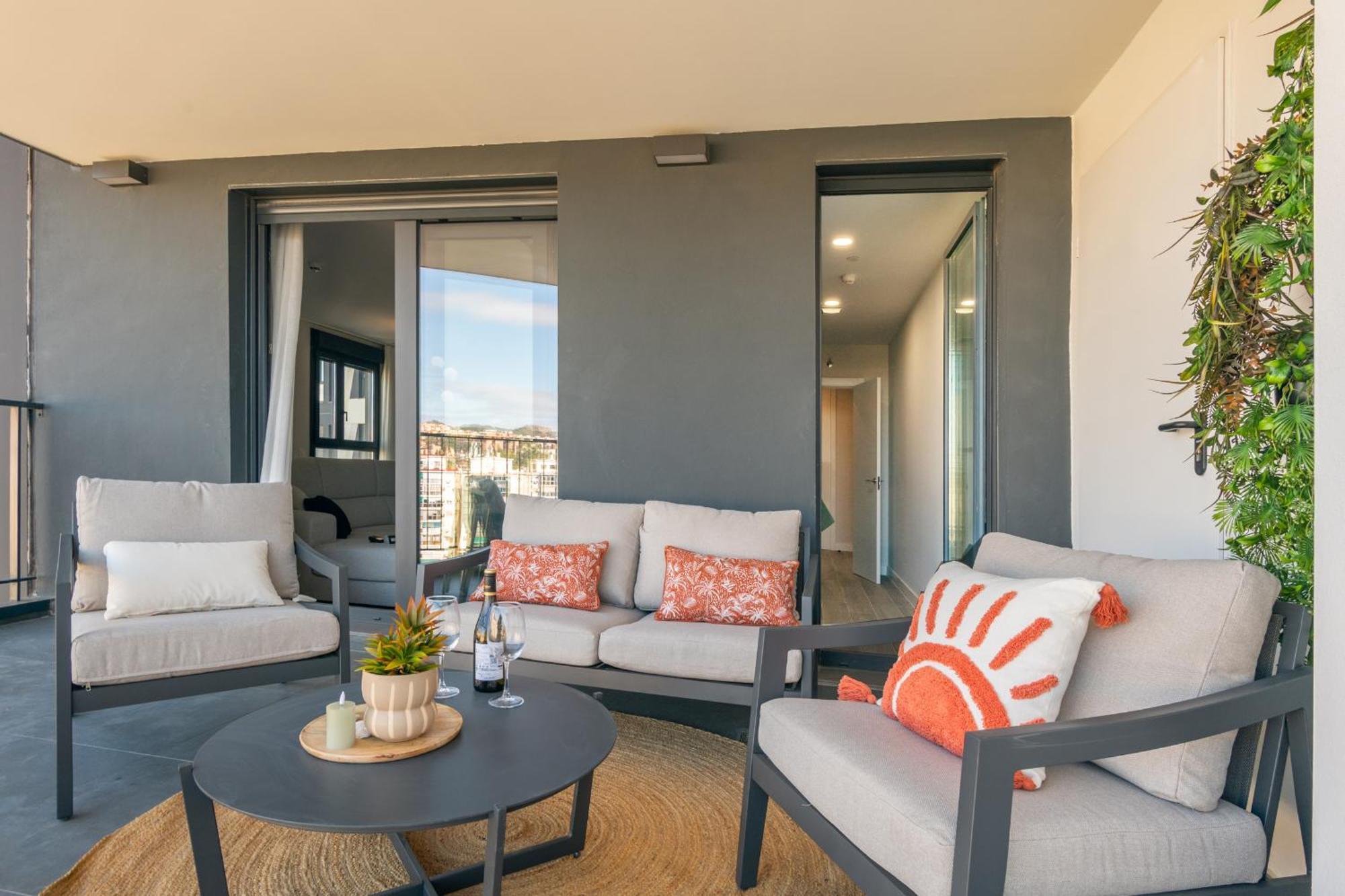 Fantastico Piso Con Vistas Y Terraza 6 Personas Cerca Del Centro Apartment